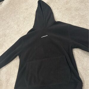 Alphalete Black Sherpa Hoodie